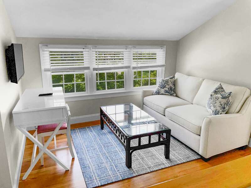 Loft area with desk and sofa -  26 Sea Mist Lane South Chatham Cape Cod - New England Vacation Rentals