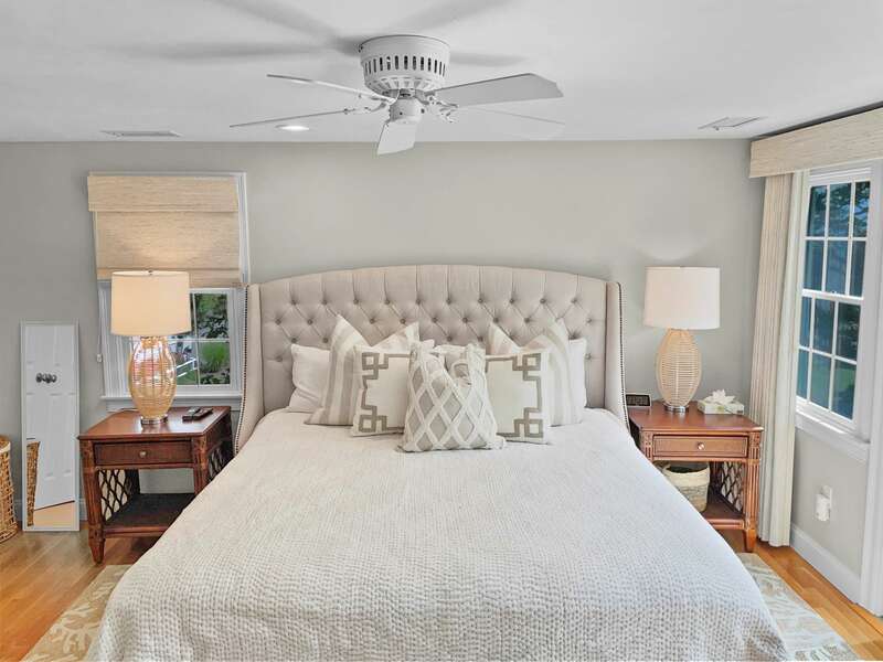 Bedroom #3 -King Bedroom -  26 Sea Mist Lane South Chatham Cape Cod - New England Vacation Rentals