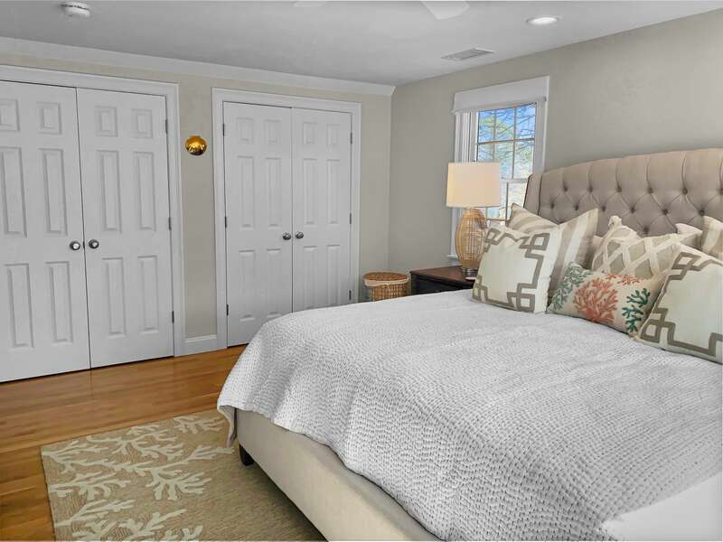 Bedroom 3 King bed and lots of closet space -  26 Sea Mist Lane South Chatham Cape Cod - New England Vacation Rentals