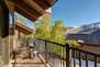Breathtaking surrounding views from the main level deck with BBQ grill