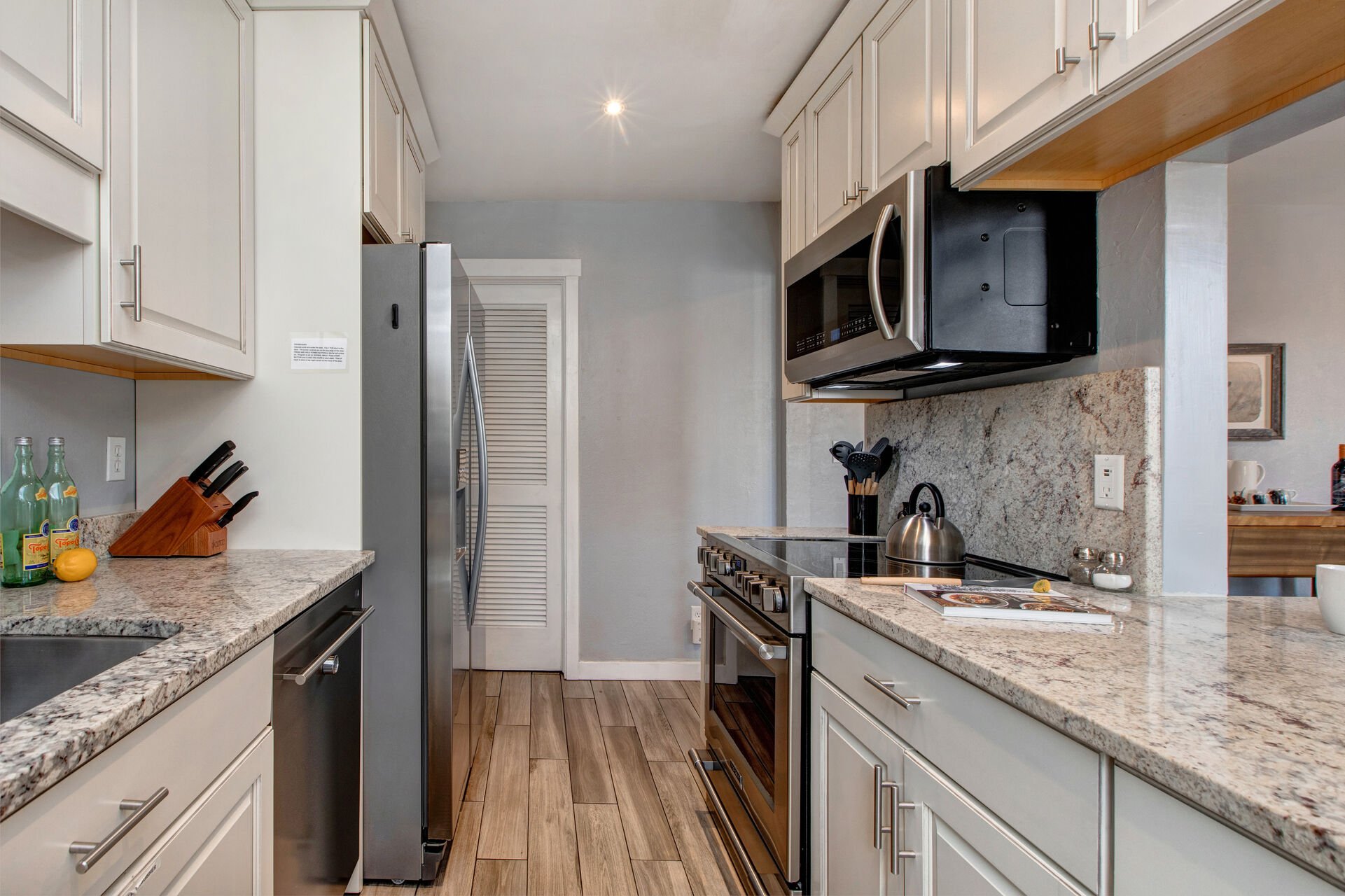 Stainless Appliances and Granite Counters
