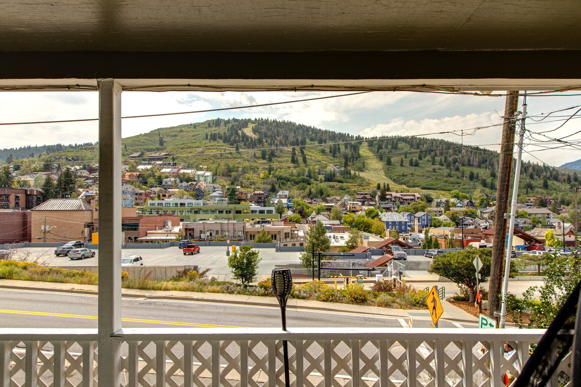 Balcony Overlooking Old Town Park City