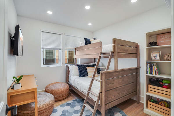 Guest Bedroom w/ Twin Over Full Bunk - 2nd Floor