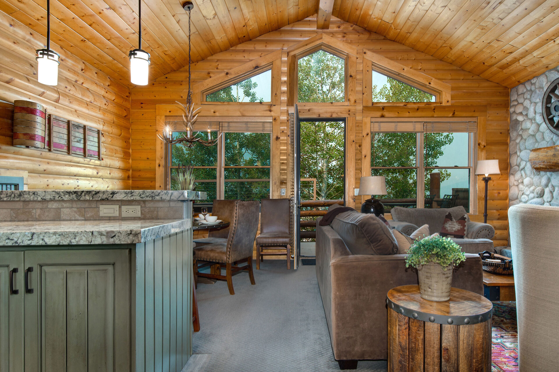 Private Deck and Plenty of Natural Light