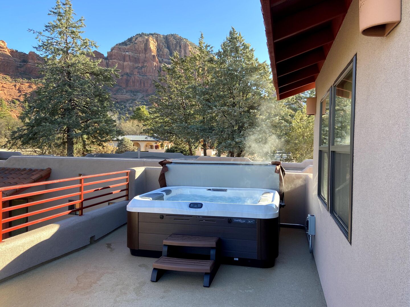 Rooftop Deck with a Private Hot Tub