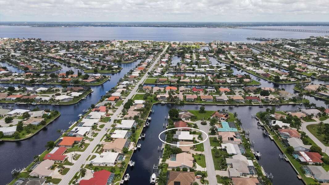 See how close our house is to Charlotte Harbor