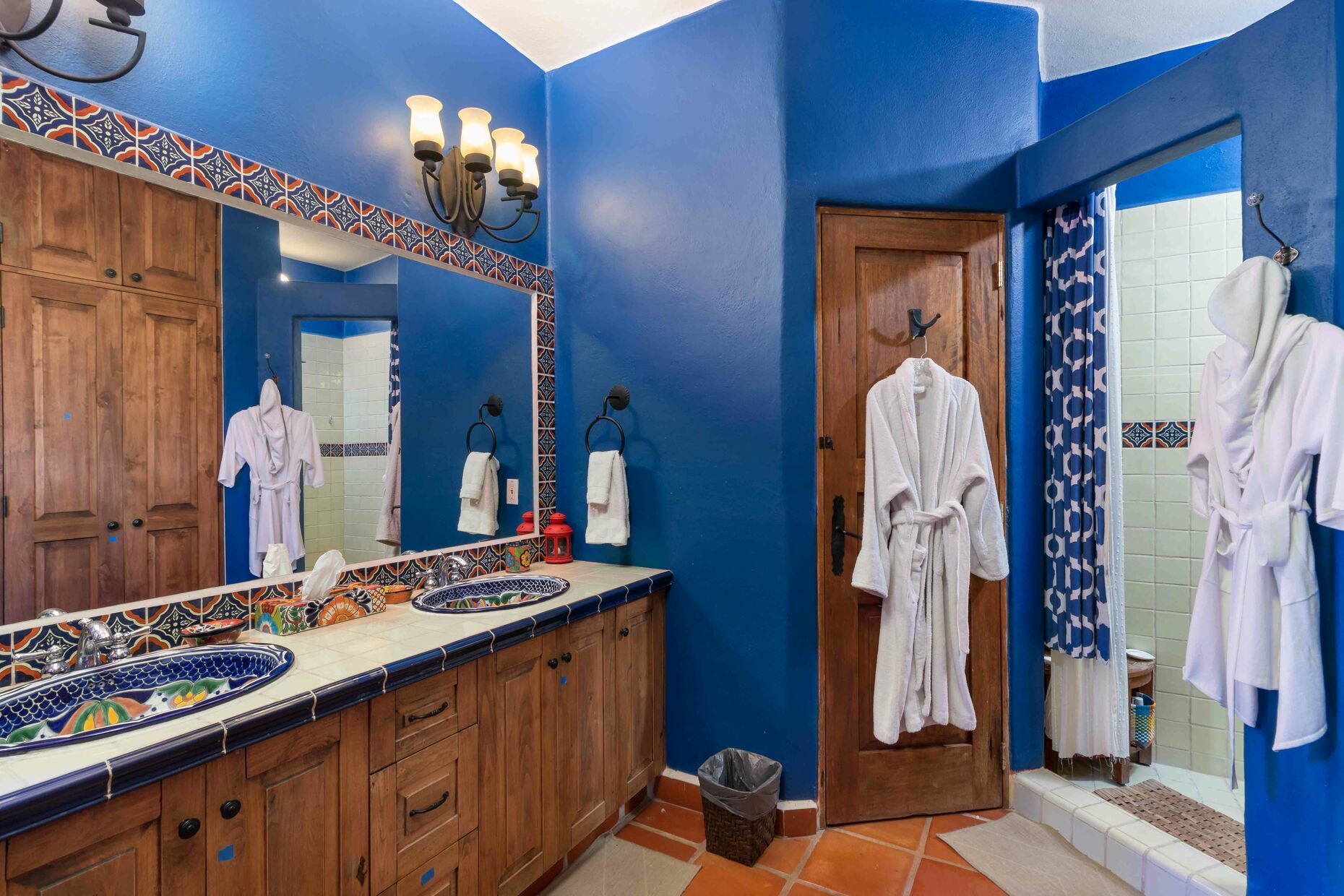 Full Downstairs bathroom / Vanity Mirror / Shower