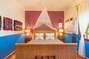 Downstairs Bedroom / King Size Bed / AC / Ceiling Fan/