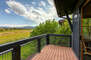 Master Bedroom private balcony with stunning views of the nature preserve