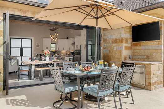 Dine Outside While Watching Your Favorite Sports Team