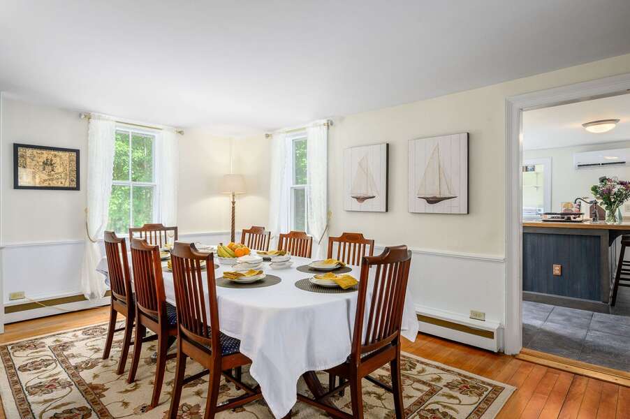 Casual dining is encouraged - 98 West Road Orleans Cape Cod New England Vacation Rentals