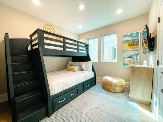 Guest Bedroom w/ Twin over Full Bunk - 2nd Floor