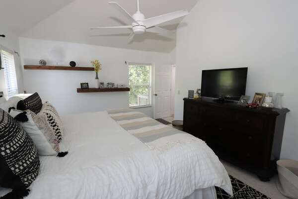 Master Bedroom with TV