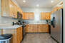 Stainless Appliances including a 4-Burner Gas Range