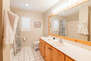 Lower Level Master Bath with a Tub/Shower Combo