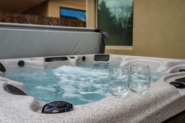 Relax in the Hot Tub!