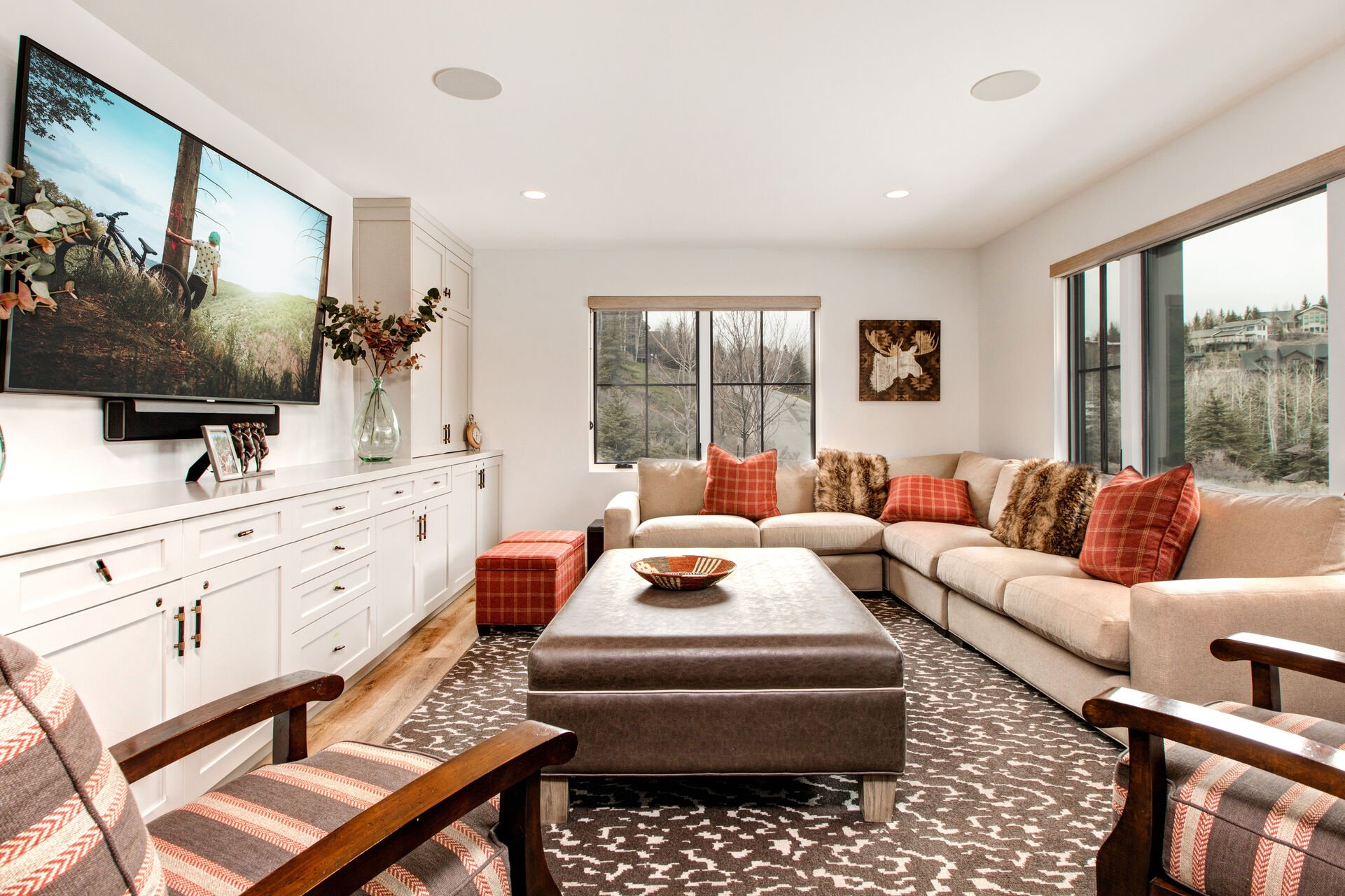Family Room with Deer Valley Views