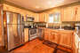 With the stainless steel appliances and granite countertop you cannot beat this kitchen.