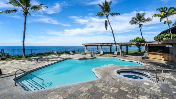Located directly above breaking waves and has a large covered lanai area for relaxing in the shade