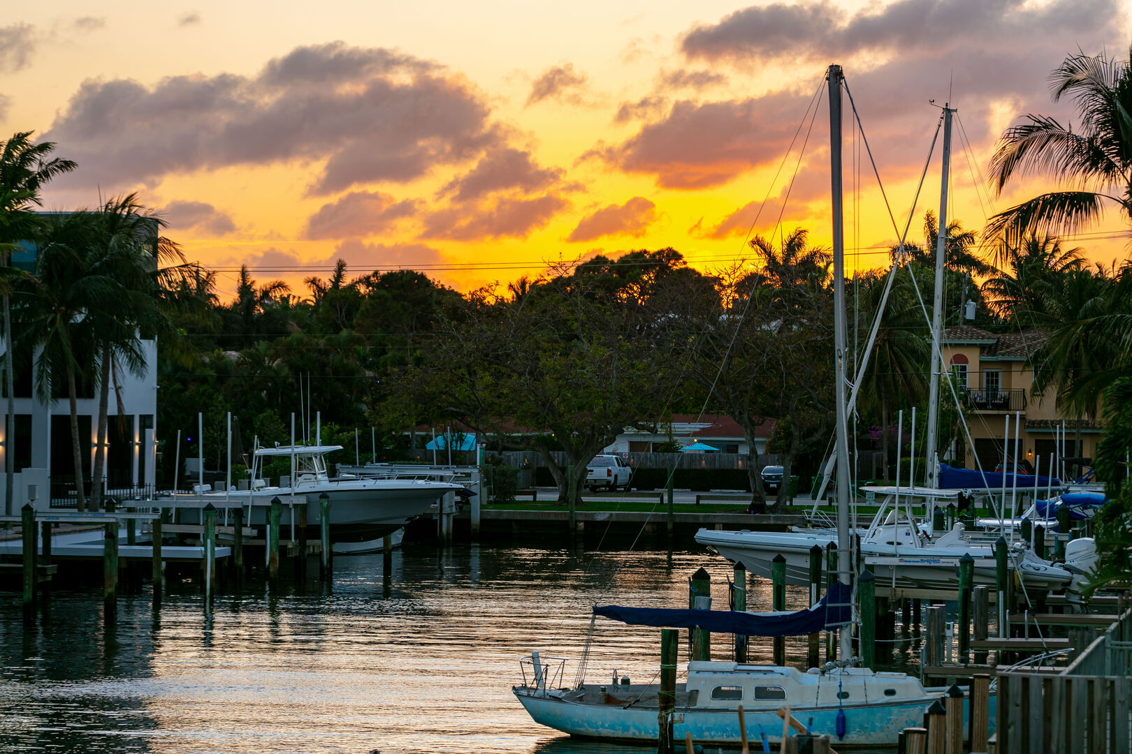 Evening at  Salt Aire Key are awash with color!
