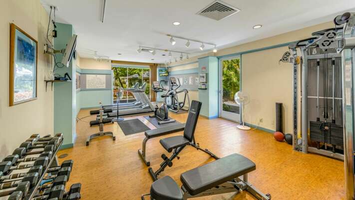 Air-conditioned Fitness Room on-site