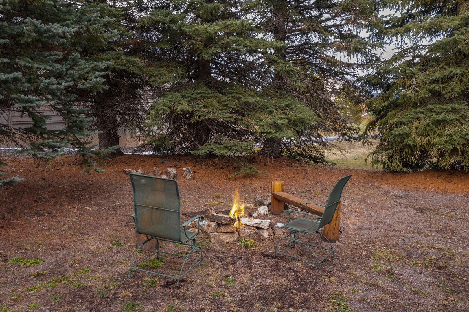 Moose Jam ~ Fire Pit (wood NOT provided)