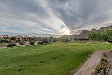 Mountain and golf course views await YOU! Make your reservations and start packing!