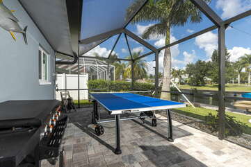 Vacation rental with Ping pong table
