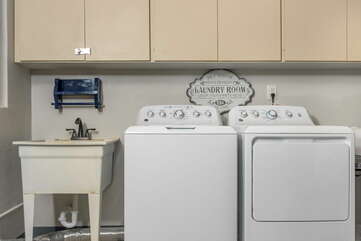 private washer and dryer vacation rental, Cape Coral