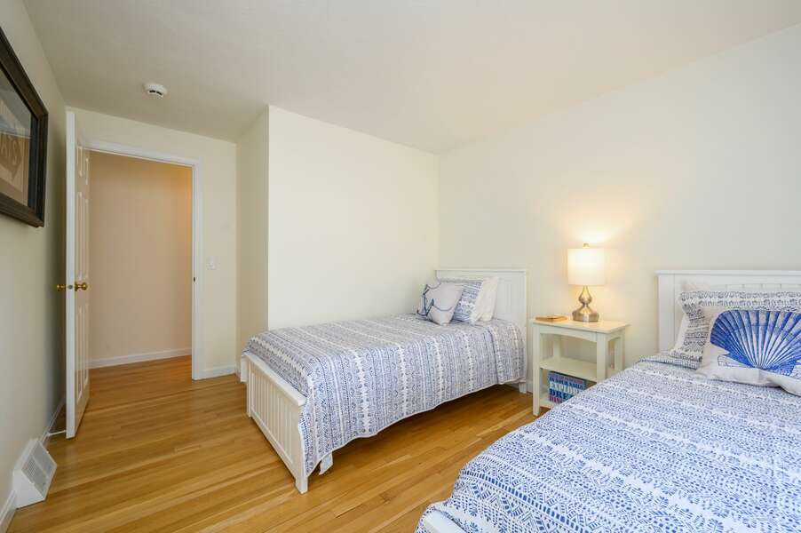 Bedroom #3 with 2 Twin beds-7 Deer Run Rd-Harwich- Cape Cod