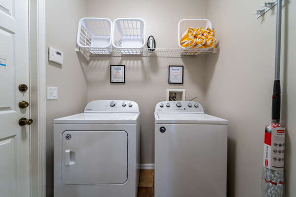 laundry facilities in home