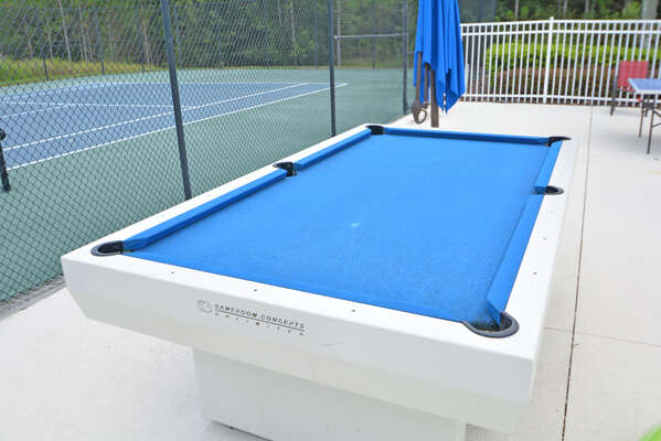 On-site amenities:- Poolside pool table