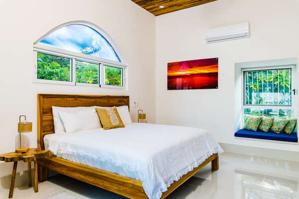 Your haven away from home: Bedroom #7 in the house next to the Villa