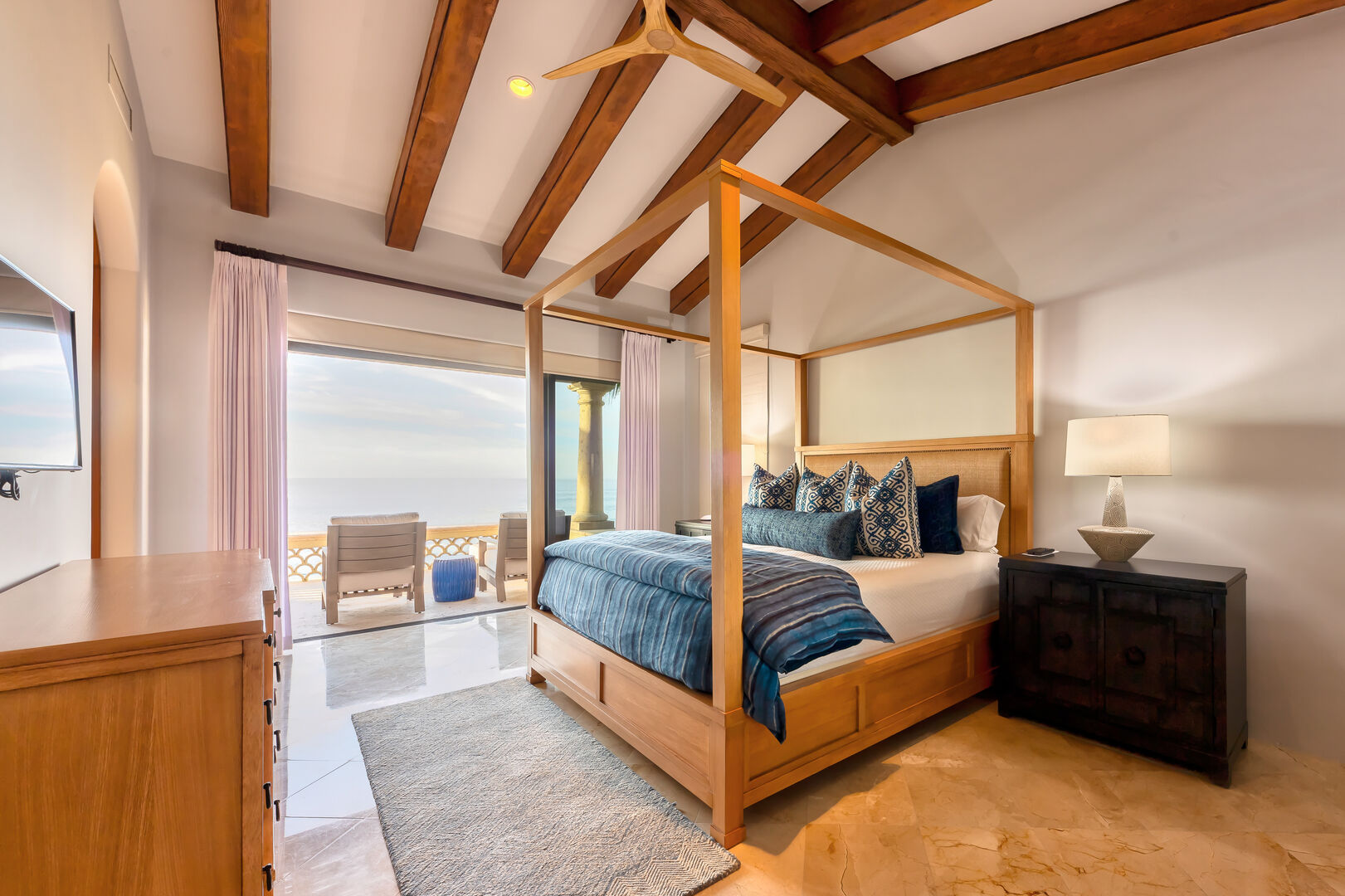 Fourth Master Bedroom with a king size bed and a nightstand