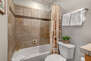Bathroom 2 with tub/shower combo