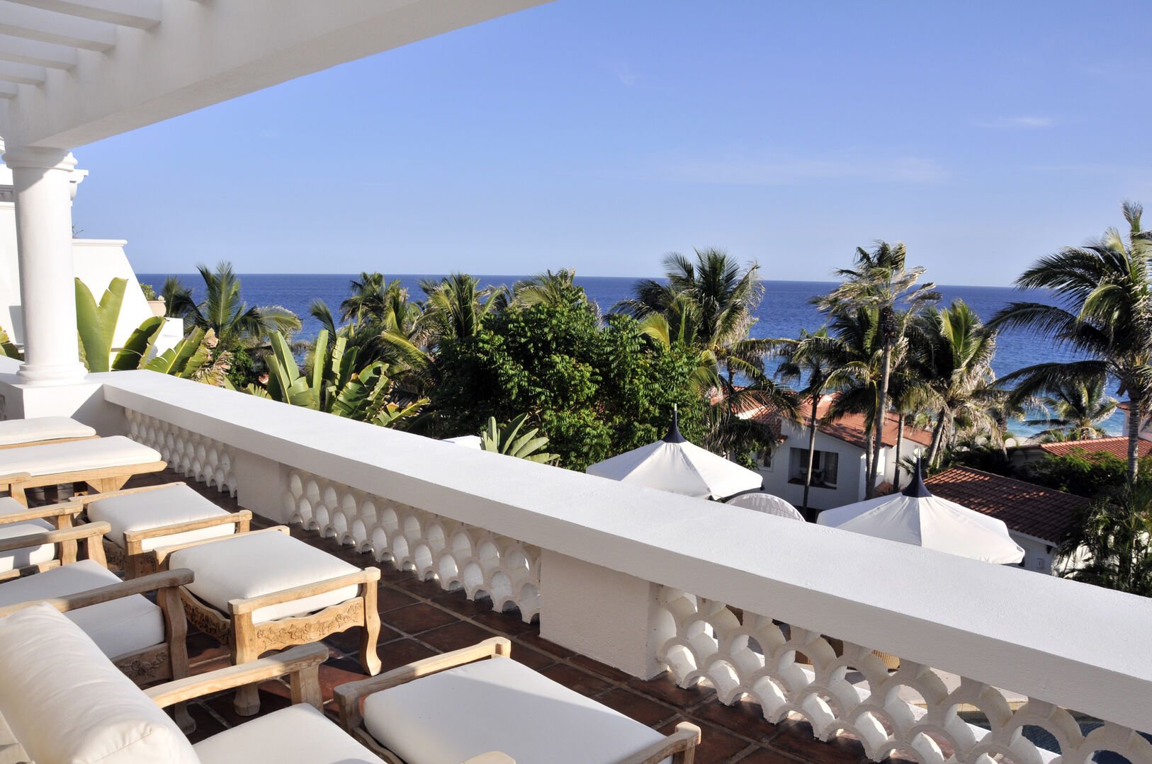 Balcony with Ocean View at Villa 243 Luxury Villa in Los Cabos