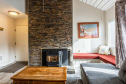 Living Room, Fireplace (Pellet Stove), Flat Screen TV