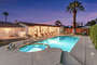 Experience a true Palm Springs getaway at this 3 bedroom 2 bath home offering 1,660 sq. ft of fun luxury living!