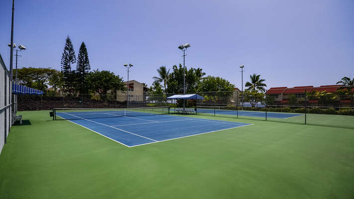 Tennis Courts at Keauhou Kona Surf and Racquet Club