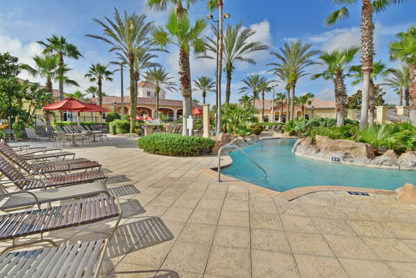 On-site amenities:- Sun deck encompasses entire pool