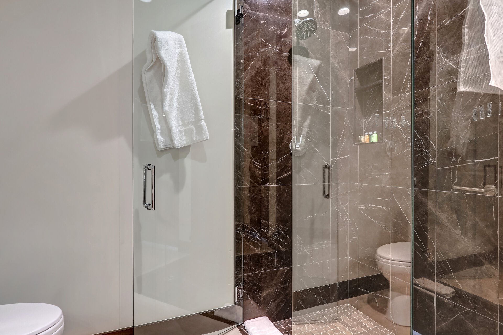 Bedroom 3 Bathroom with tiled shower