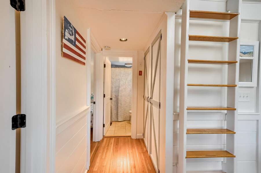 Hallway to 2 bedrooms and bathroom at 60 Lyman Lane-South Yarmouth-Cape Cod