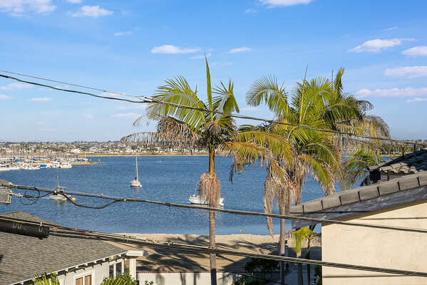 Exceptional Bay Views From The 3rd Floor Balcony!