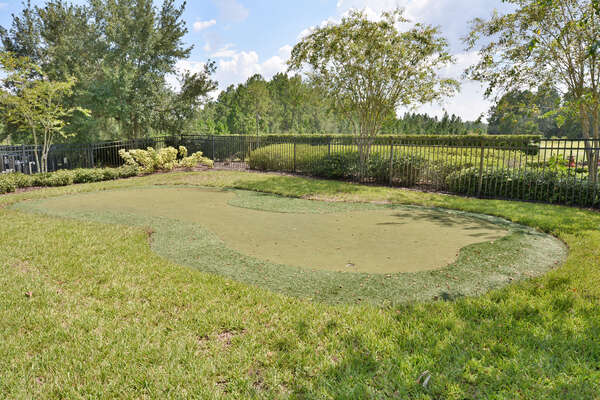 On-site amenities:- Putting green