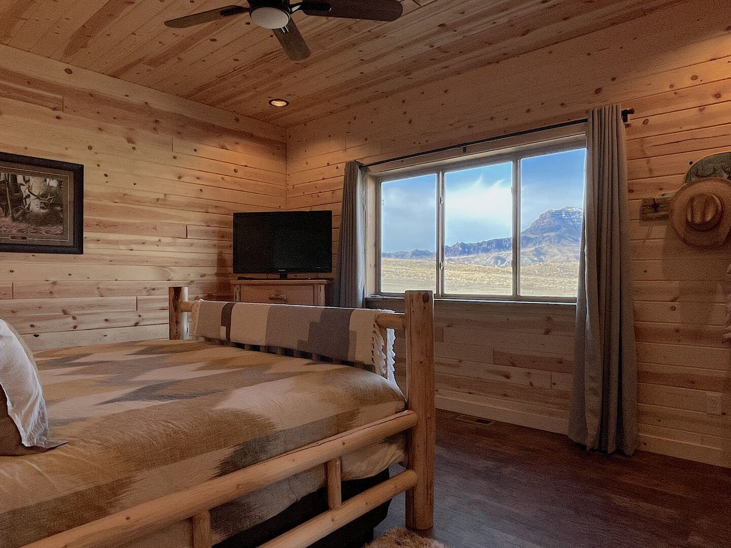 Master Bedroom with great views!