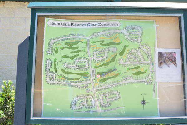On-site amenities:- Golf course layout
