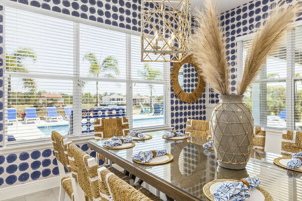 The seaside-inspired decor and furnishings will leave you feeling refreshed
