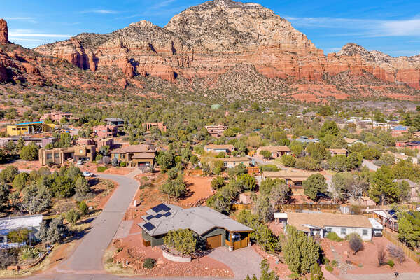 New Single Level Home on a Corner Lot in West Sedona