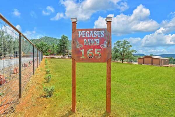 Pegasus Ranch Signage