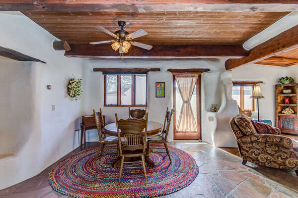 Casita Dining Area and Entrance